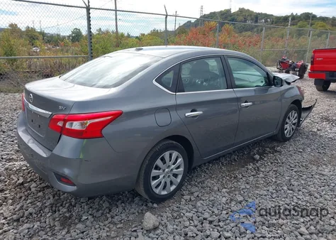 2017 Nissan Sentra Sv из США, поврежденный, VIN 3N1AB7AP4HY310126